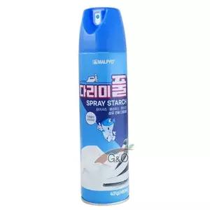 세탁 물풀 다림질용 스프레이형 린넨 다림질 스프레이 합성 와이셔츠 블라우스 패브릭 유연제 액체풀
