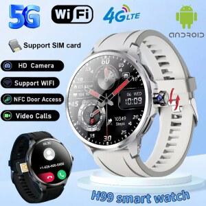 5G/4G 풀 네트워크 스마트워치 1.95인치 720*720 대화면 HD 영상통화 8GB+128GB RAM 1900mAh 구글 플레이 WIFI GPS