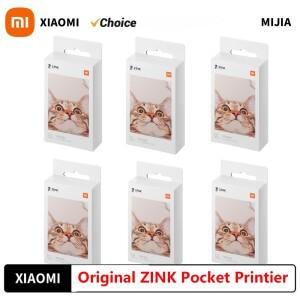 기존 Xiaomi ZINK 포켓 프린터 용지 자체 접착 사진 인쇄 50/100/150/300 매 Xiaomi 3 인치 미니 프린터 용