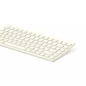 무선키보드마우스세트 엑토 커브드 미니 블루투스 키보드 버터아이보리 B603