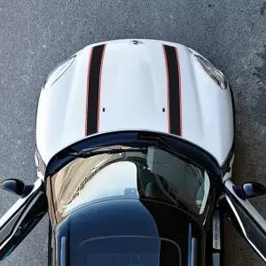 본넷덕트 후드 에어덕트 자동차 엔진 보닛 장식 스티커 줄무늬 데칼 미니 소형 쿠퍼 S JCW R55 R56 R60 R61