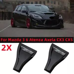 본넷덕트 후드 에어덕트 범용 보넷 에어 벤트 엔진 자동차 외부 부품 전면 마쓰다 3 6 아테나 악셀라 데미