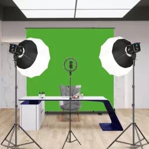 크로마키 스크린 커튼 카메라용품 종이롤 사이즈 대형