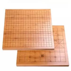 바둑판 후대용 나무 다용도 평판 오목 장기판 아동