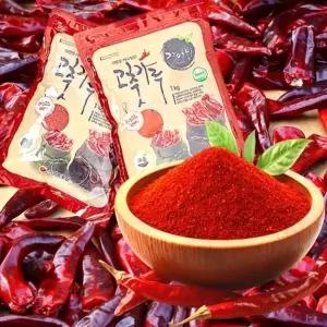 국산 고춧가루 경북 고추가루 부드러운 보통맛 고운용 1kg