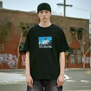 플루크 FSB 로고 성조기 DTP 반팔 티셔츠 FST332 3color