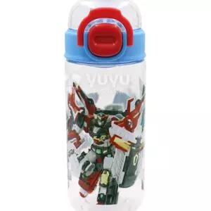 남아 이중잠금 카봇 원터치 투명 물병 어린이집선물 초등학생