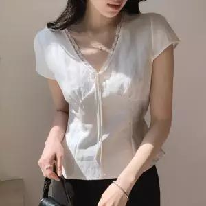 [요즘에] 세라레이스반팔블라우스