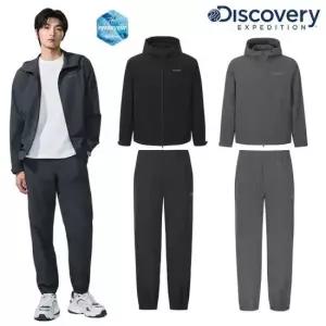 디스커버리 26년 신상품 바람막이 기능성 트레이닝복 세트 남성 후드자켓 냉감조거팬츠 운동복 202553