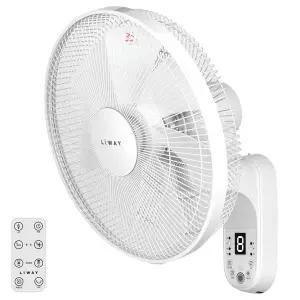 [리웨이] 벽걸이선풍기 BLDC 리모컨 무소음 저소음 업소용 사무실 LWF-DC45HJ