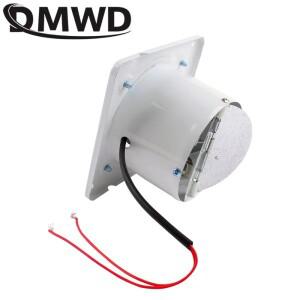 DMWD 4 인치 덕트 송풍기 공기 통풍기 주방 화장실 벽 배기 팬 