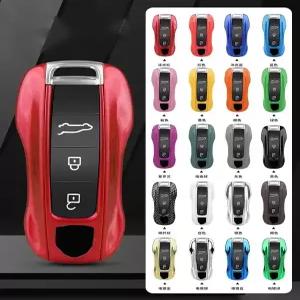 포르쉐 Panamera Macan 718 Taycan 911 Cayman Boxster 9ya 971 원격 스마트 자동차 키 케이스 커버 Fob