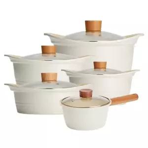 [키친아트] 베이직 IH 세라믹코팅 냄비 곰솥5종18+20+24+22전+26