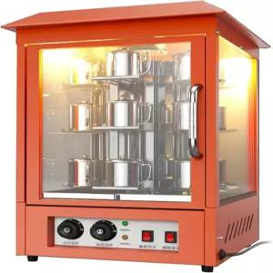 360 회전 고구마 오븐 2800와트 상업용 피자 스테인리스 스틸 1~60분 타이머 50~250°C 온도 선택