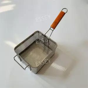 튀김기 스텐 사각 바스켓 튀김망 채망 거름망