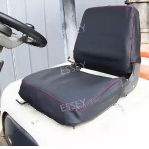 지게차 등받이 운전석 쿠션 가죽 시트 의자 소형 커버