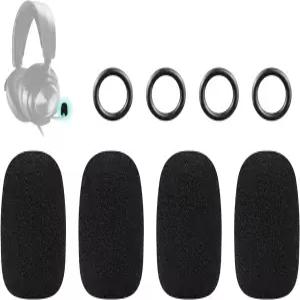 스틸시리즈 아크티스 1/3/5/7/7/7+/7P/7X+/7X+/7X+/7X+/9X/프로/프라임 노바 헤드폰용 소울윗 4Pcs 보호