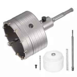 하핑턴 콘크리트 구멍 톱 95mm / 3.74인치 시멘트 벽돌 돌담용 다이아 카바이드 팁 커터 원형 생크