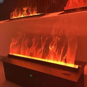 불멍가습기 벽난로 스마트 불멍 무드등 대형 불꽃 3D TV다이 거실