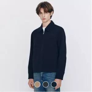 지오다노 남성 봄 가을 간절기 코튼 트윌 블루종 자켓 076501 205032