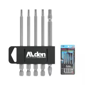 알덴 5PCS 삼각비트렌치 세트 ALM35 TA25-TA35 드릴용 삼각비트날