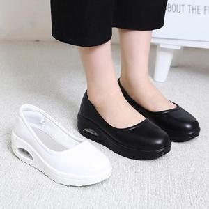 베리슈 여성  발편한 기능성 에어 쿠션 간호화 간호사신발 병원 키높이 단화 슬립온