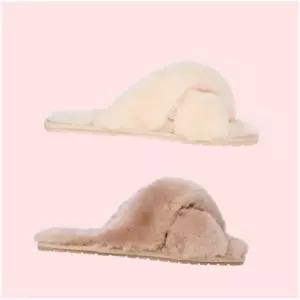 세이브힐즈() 세이브힐즈 EMU Australia 여성 여자 우먼스양털슬리퍼 슬라이드 신발 메이베리 2종택일 4500