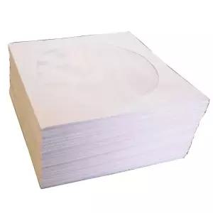 케이스 커버 봉투용 미니 종이 CD DVD 플랩 50 슬리브