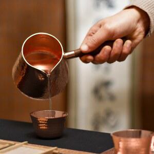 구리 핸드드립 주전자 240 500 드립커피 티포트 차포트 소형 추출 골동품