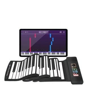 롤피아노 88건반 전자 이동식 내장 디지털 터치감 폰교재키보드패드 없는