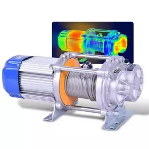 220V 2톤 전동 리프트 무선 윈찌 기중기 크레인 전기 리프팅 호이스트