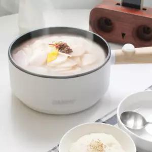 단미 1.2L 전기냄비 프라이팬 라면포트 추천 멀티 전기 쿠커 감성디자인 6가지 다양한요리 집들이선물