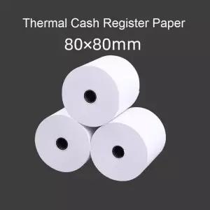 2롤 감열지 계산대 용지 80x80 슈퍼마켓 80mm 은행 영수증 80*80
