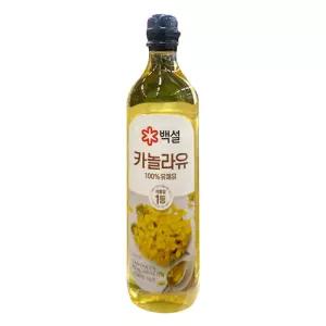900ml 카놀라유 5개 X 백설