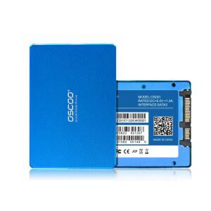 OSCOO 1TB SATA III 2.5인치 SSD, 최대 560MB/s 읽기 및 530MB/s 쓰기, 3D TLC NAND, 노트북 데스크탑 PC용 스토리지 업그레이드 - 내구성 충격 방지