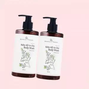 보타니컬테라피 NEW 2개 리프세라 대용량 아기 신생아 올인원 바디워시 500ml 4710668