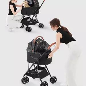 초경량 원터치 강아지 애견 고양이 반려동물 출산 개모차 유모차