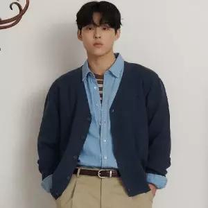 [백화점상품] 빈폴 멘 B.Ever 카디건 - 네이비 하객패션 격식있는자리
