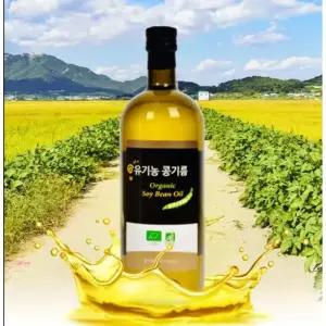 유기농 100% 압착 식용유 NON-GMO 콩기름 대두유