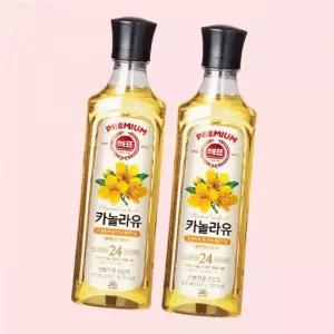 해표 카놀라유 500ml 2개 4618162