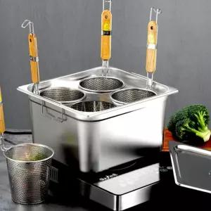 업소용 해면기통 냄비 인덕션 국수 면통 우동 삶기 해면기 4구 파스타 오뎅