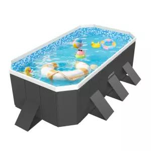 대형 접이식 수영장 양식 패키지 튜브 물놀이장 옥상 조립식 가족용 두꺼운
