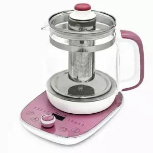 신일C300KS 전기 무선 스마트 티포트 스텐 차망 주전자 강화유리