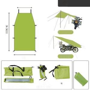 방수 수영장 사이드 캠핑 차량용 2X3 300x150cm 윈드스크린 차박용 민트 바람막이