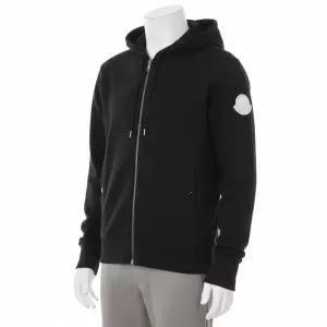 몽클레어 빅패치 남성 후드집업 자켓 블랙 8G75400 V8174 999