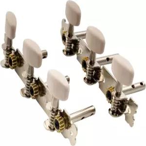 뮤슬리 3열 어쿠스틱 기타 페그 세트 니켈