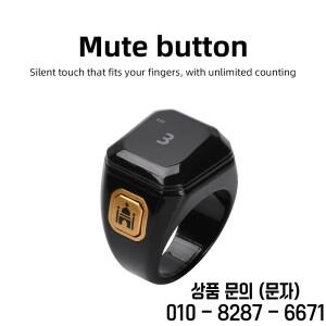 블루투스 스마트 앱 제어 링 카운터 휴대용 디지털 디스플레이 OLED 알람 시계 기능 손목밴드/링