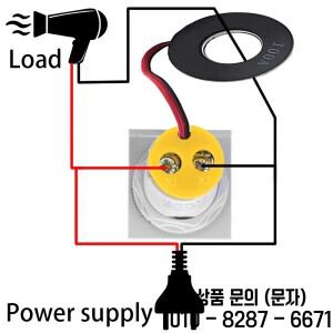 AC 50 500V 사각형 LED 디지털 전압계 110V 측정기 자동차 볼트 앰프 테스터 감지기