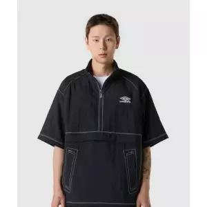 엄브로 UMBRO 크리스피 타슬란 반팔 스탠넥 아노락 블랙(UQ223CWT59) UQ223CWT59_BLK0 437323