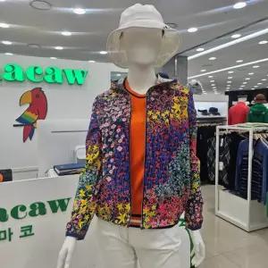 [마코]여성 멧더반우라 그림패턴 밑허리조임점퍼 MOW1JP1168_JK